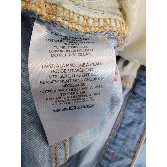 BDG Jeans Womens Sz 28 Stretch Cowboy Jeans High Rise Wide Leg Western Y2K 90s - Picture 5 of 11